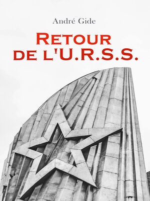 cover image of Retour de l'U.R.S.S.